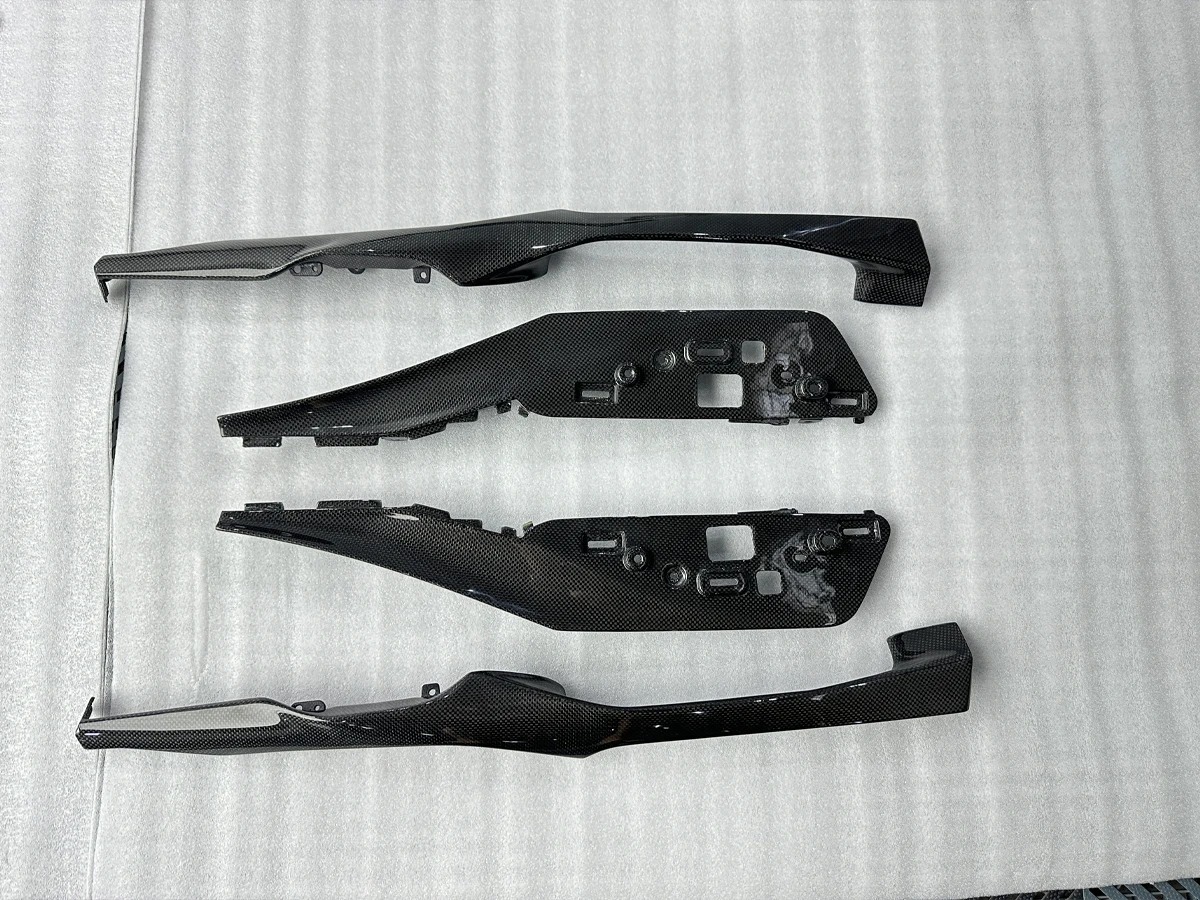 296 OEM Style Auto Parts Dry Carbon Fiber Automotive Accessories Car Interior Shift Center Control Panel  296